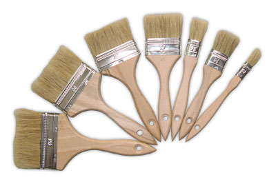 English paintbrushes